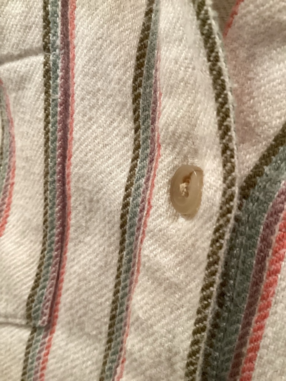 Madewell “Sunday Flannel “ oversized button up cozy Shirt has pockets - Picture 9 of 9